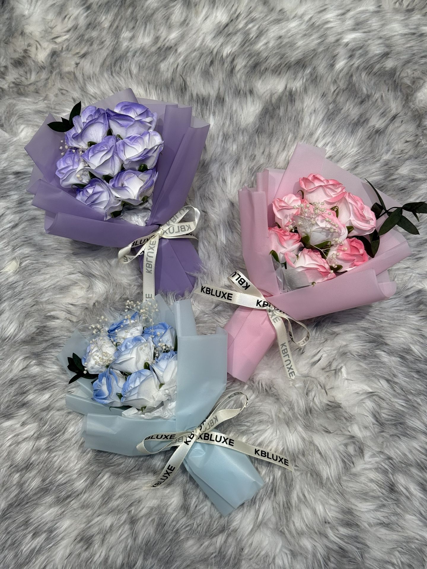 Small Preserved Soap flower Bouquet