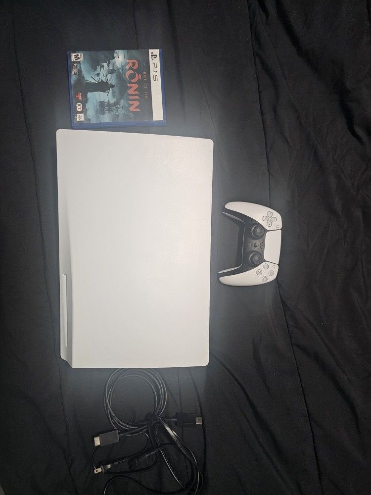 PS5 Disk Ver 1 Game 1 Controller