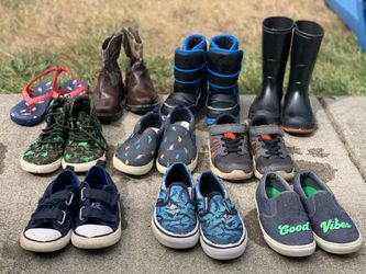 Size 10 child shoes lot