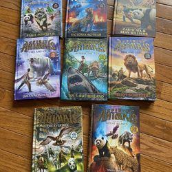 SPIRIT ANIMALS Series - Lot of 8 Scholastic Books Hardbacks