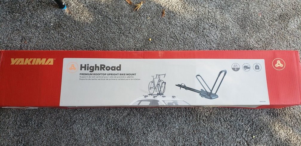 High Road Rooftop Upright Bike Mount Brand New