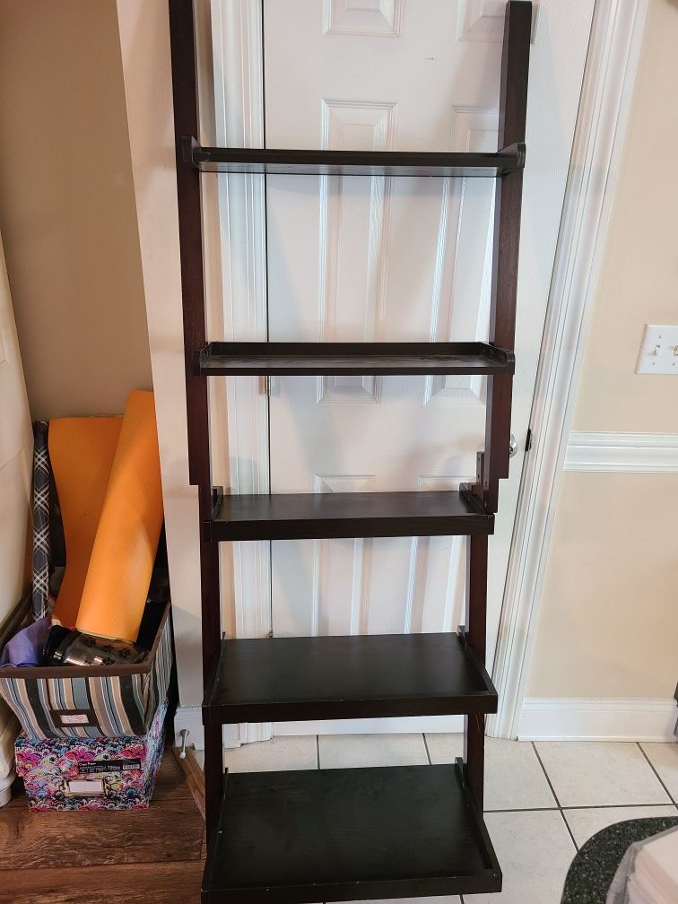 Ladder shelf