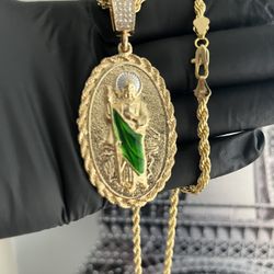 san judas tadeo necklace 