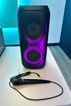 Maxpower Party Speaker with Microphone
