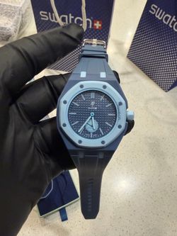 AP x Swatch Collab Blue