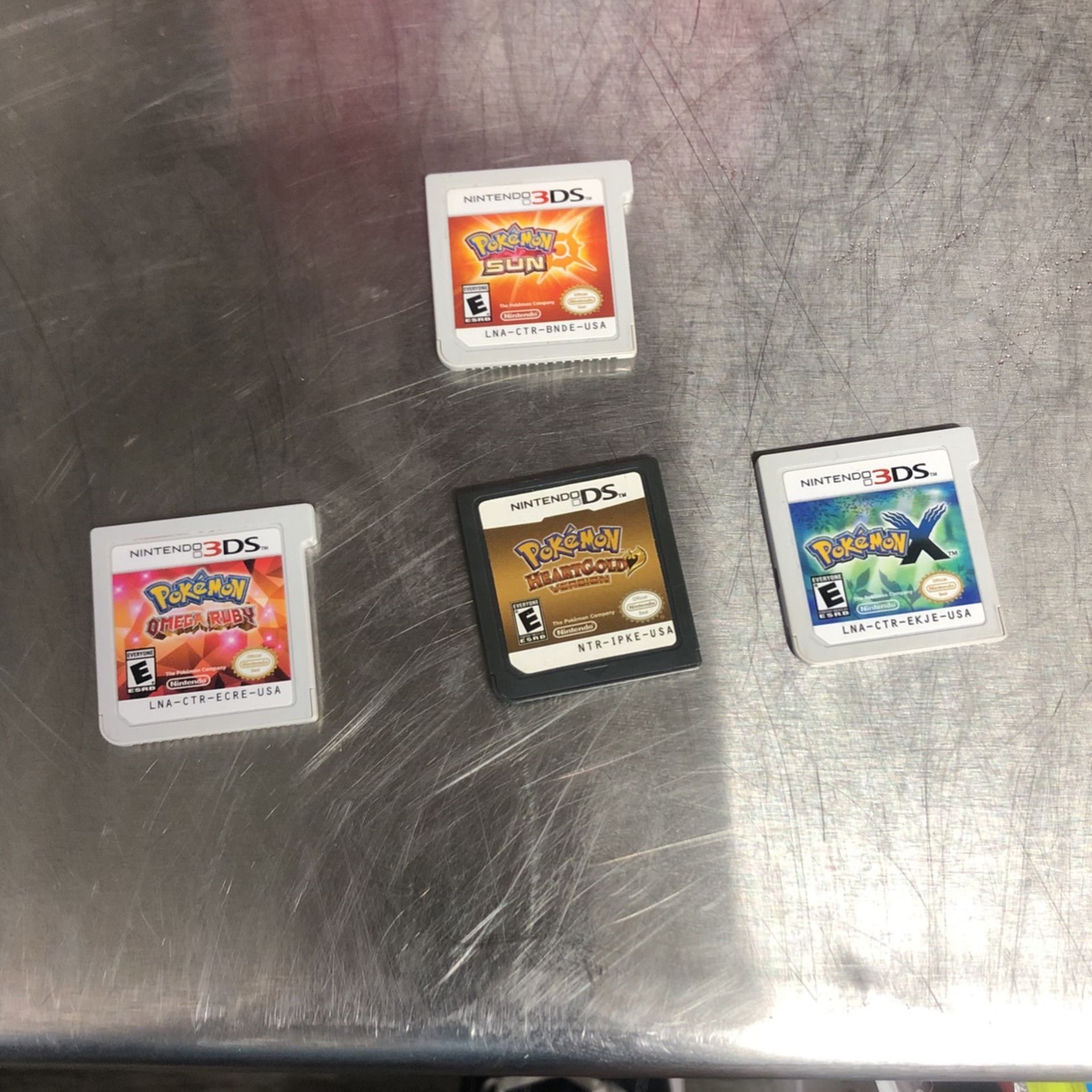 Pokémon 3DS and DS Games 