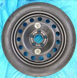 Continental 125/80R17 Spare Tire & Wheel