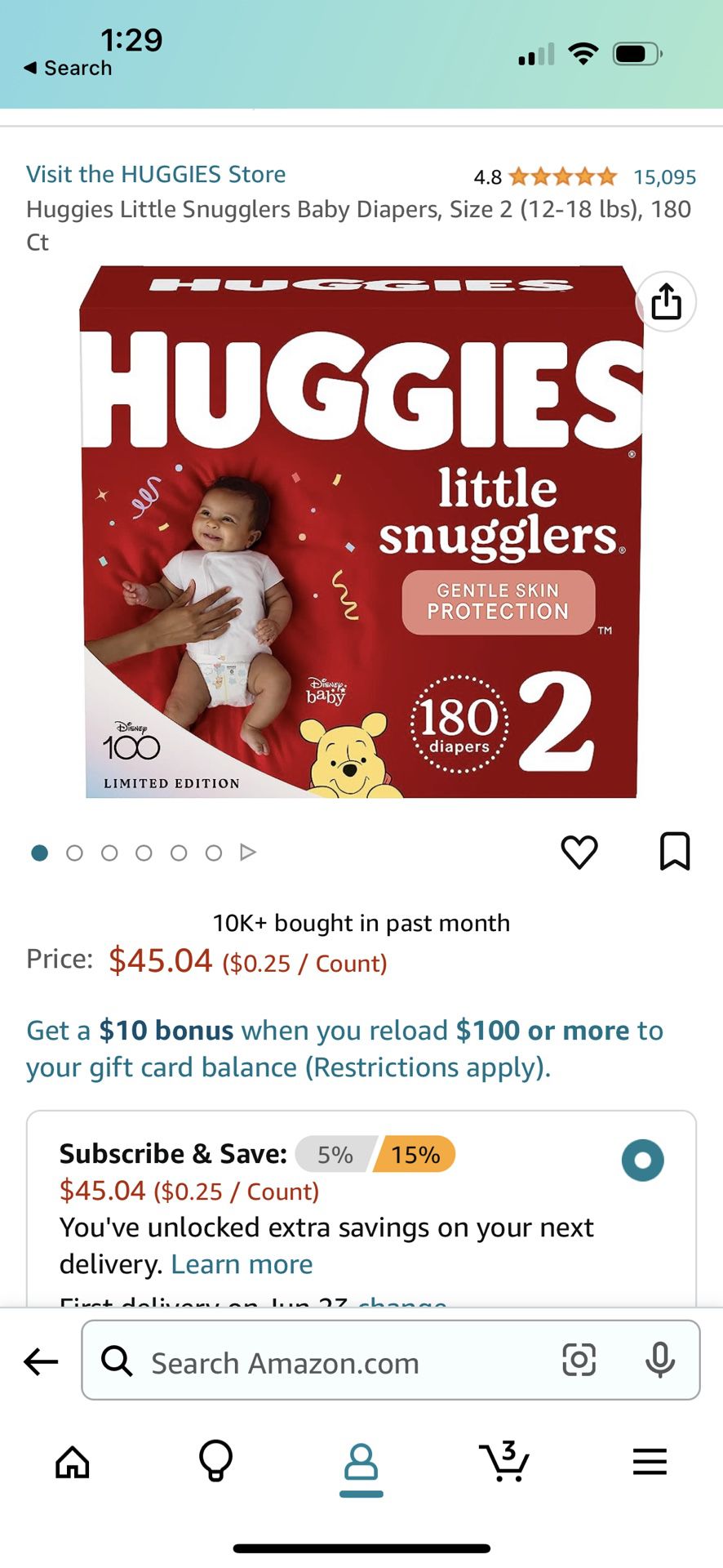Huggies Size Diapers