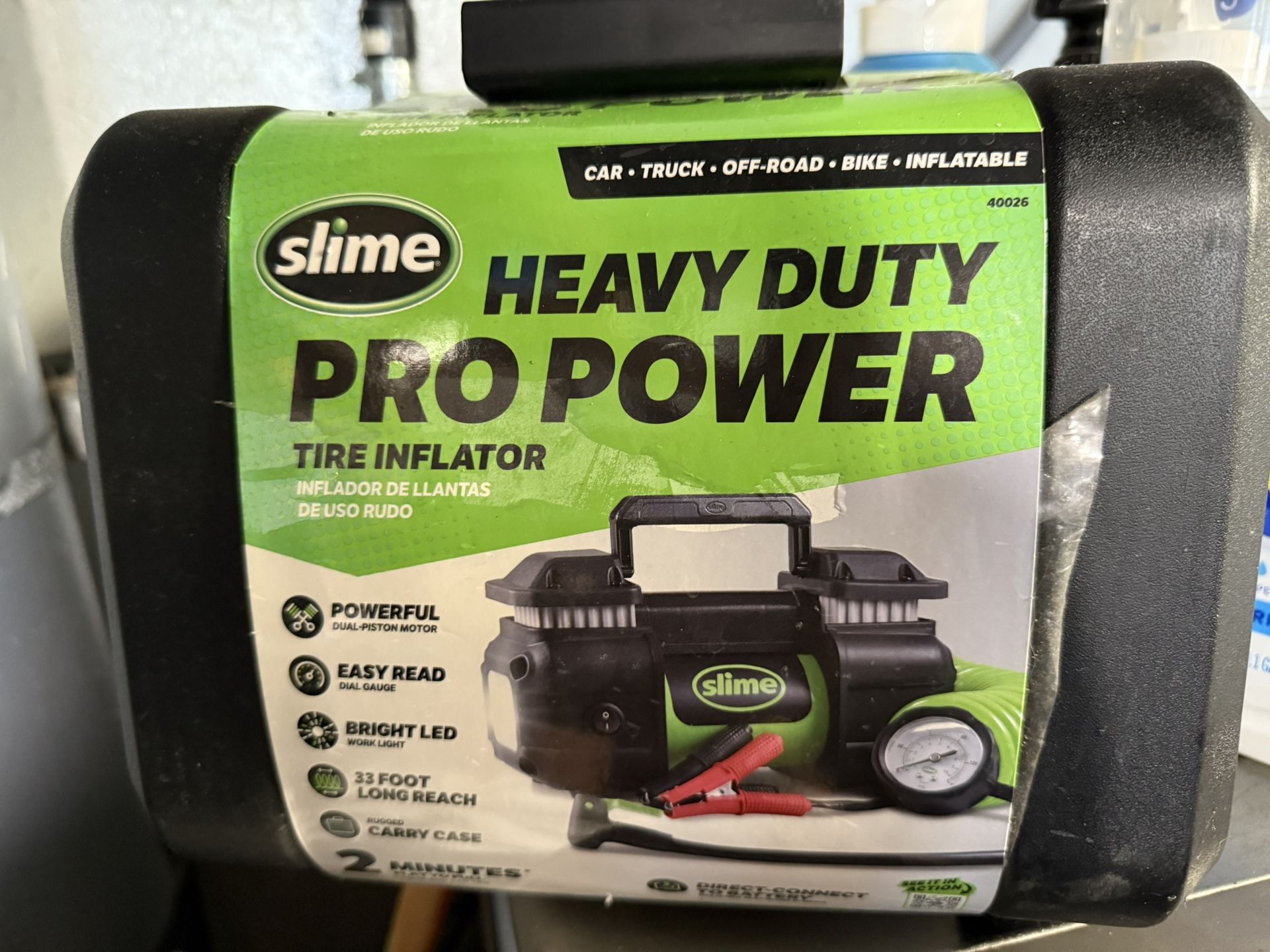 Heavy Duty Pro Power Tire Inflator