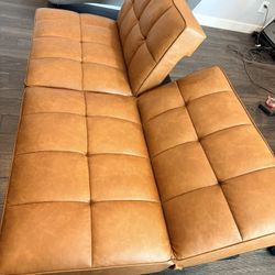 Leather Futon
