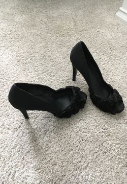 Black heels - size 7.5
