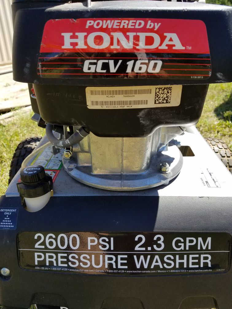 Honda pressure washer motor, ( Motor Only)