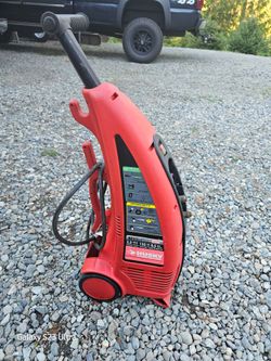 Vintage husky revolution air compressor