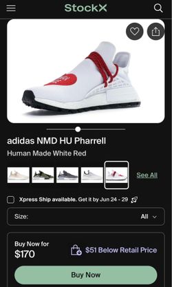 Adidas NMD HU Pharrell
