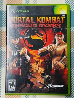 Mortal Kombat: Shaolin Monks (Microsoft Xbox, 2005) Tested/Works With Case Z256