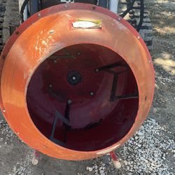 Three point Concrete mixer you can use it on your farm tractor or you can leave it as it is and use it with your Bobcat Caterpillar will fit most skid