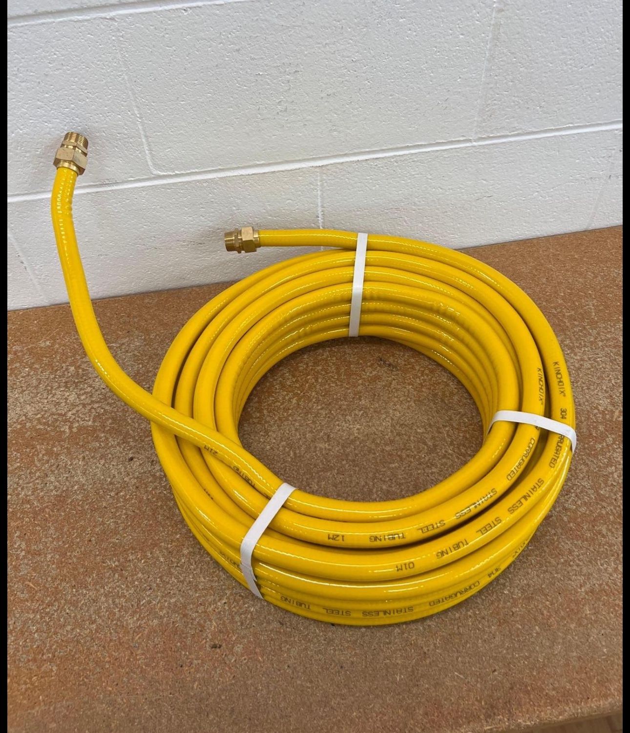 Flexible, Gas Line  3/4 “ 75 Feet