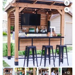 Backyard Discovery Cedar Springs Outdoor Bar