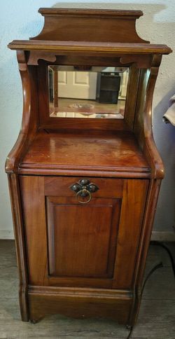 Antiques Wooden Coal Scuttle
