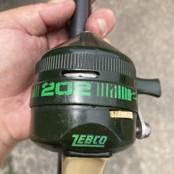 Zebco, 202 With 4 Foot Collapsible Fishing Rod for Sale in San