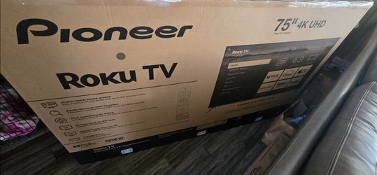 Pioneer Roku 75" TV