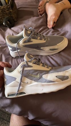 Nike Air Max Sneakers Gray and White