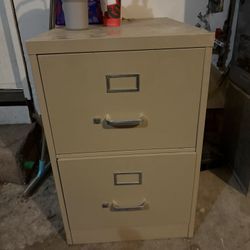 2 Drawer Filing Cabinet 