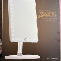 Impressions Touch Pro Bluetooth Audio & USB Charger Mirror 
