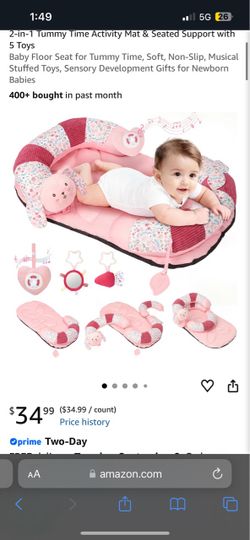 Baby Matt tummy time