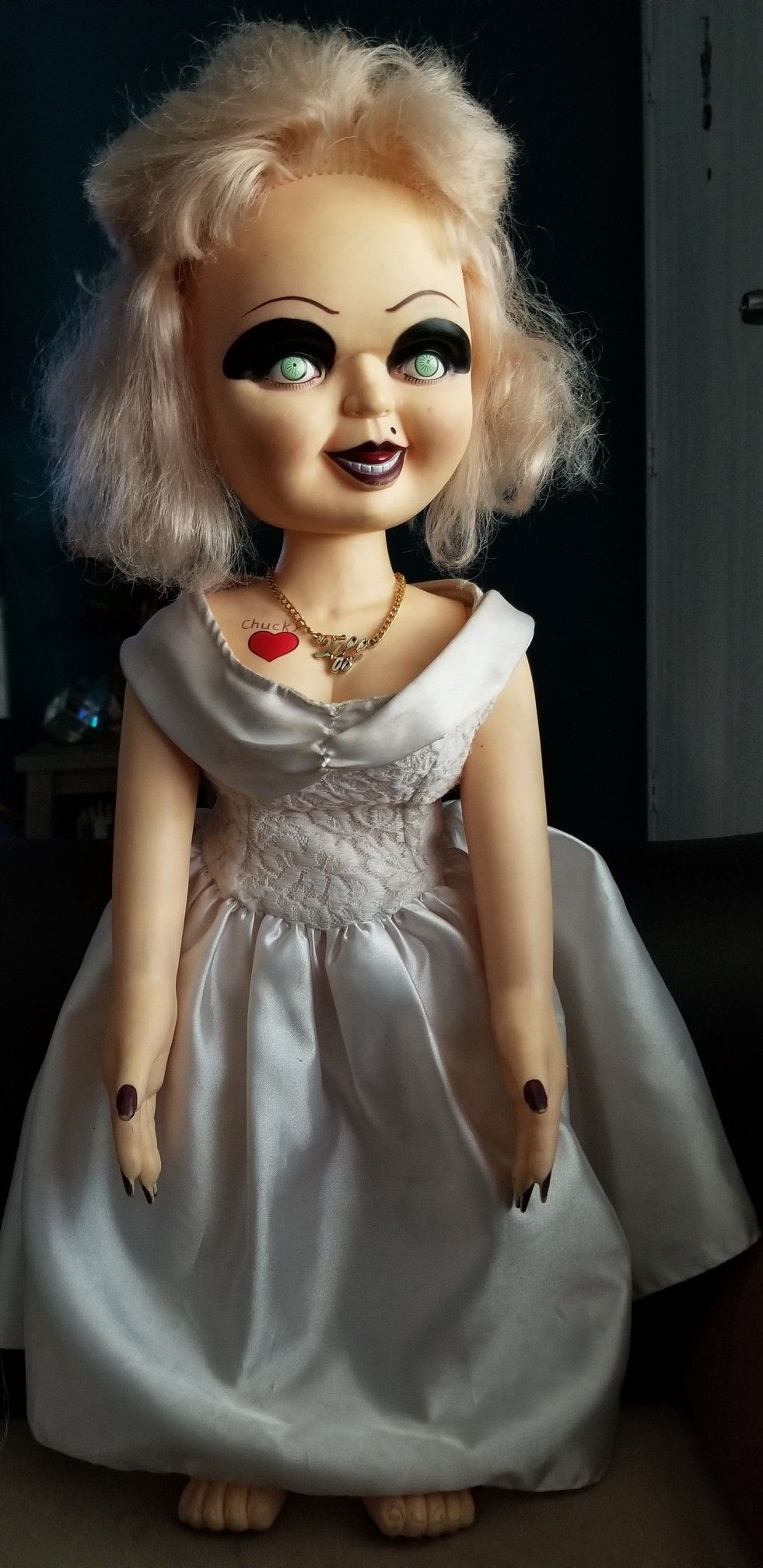 Chucky's Bride Tiffany Tiff Doll Halloween 24"