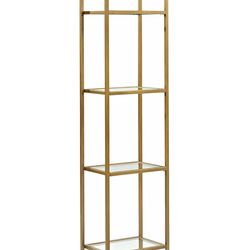 Gold and Glass Shelf