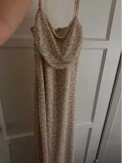 beautiful long floral dress