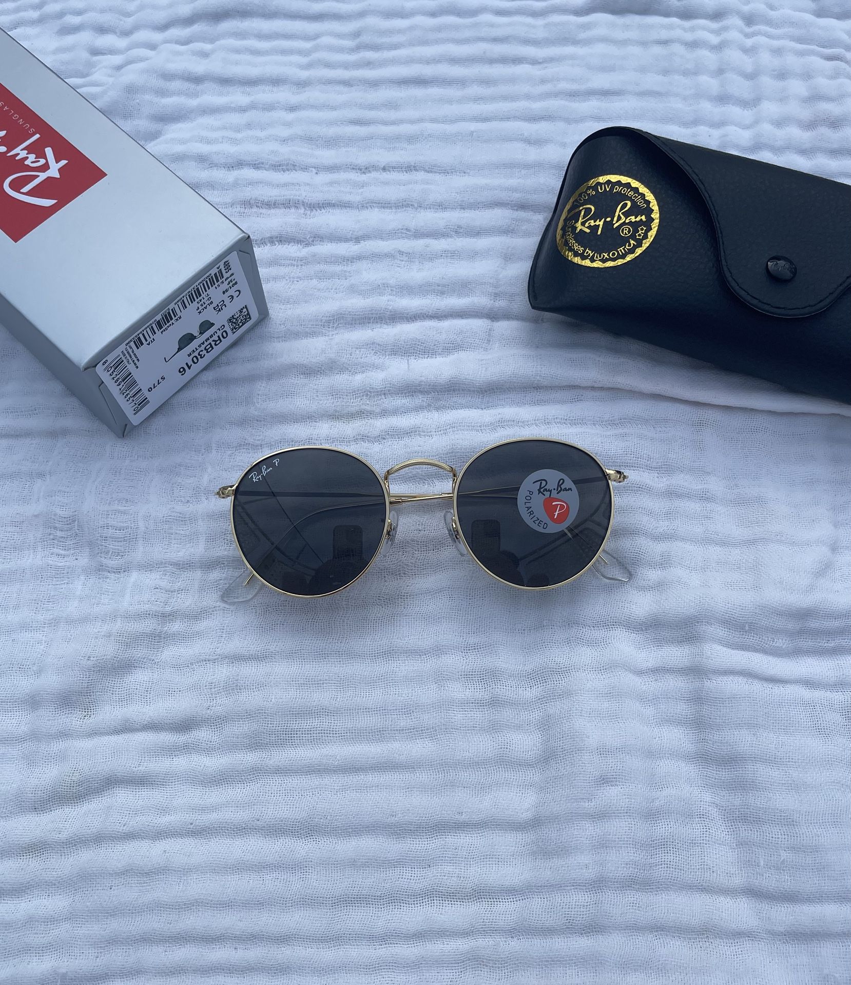 Polarized Lenses Unisex Sunglasses Round 3447