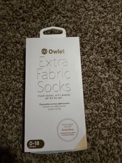 Owlet Accessory Fabric Sock