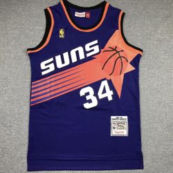 Charles Barkely Mitchell And Ness Jersey Size Medium- XL 