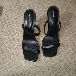 Black Aldo Sandals