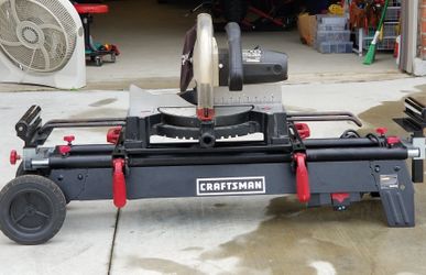 Craftsman deluxe deals miter saw stand