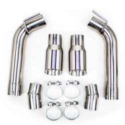 For Chevrolet Camaro V6 2010-15 Rev9 Axle Back FlowMaxx Free Flow Exhaust Kit
