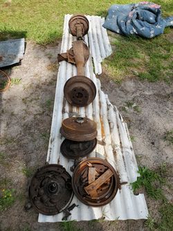 1966 Ford Fairlane 8inch Rearend with drum brakes and front drum brakes