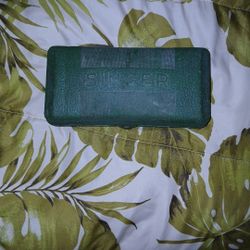 Singer vintage Button Box