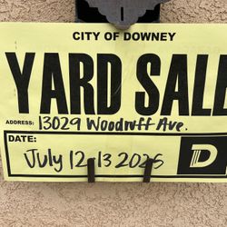 Yard Sale