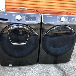 Samsung Washer And Dryer Set Electric 