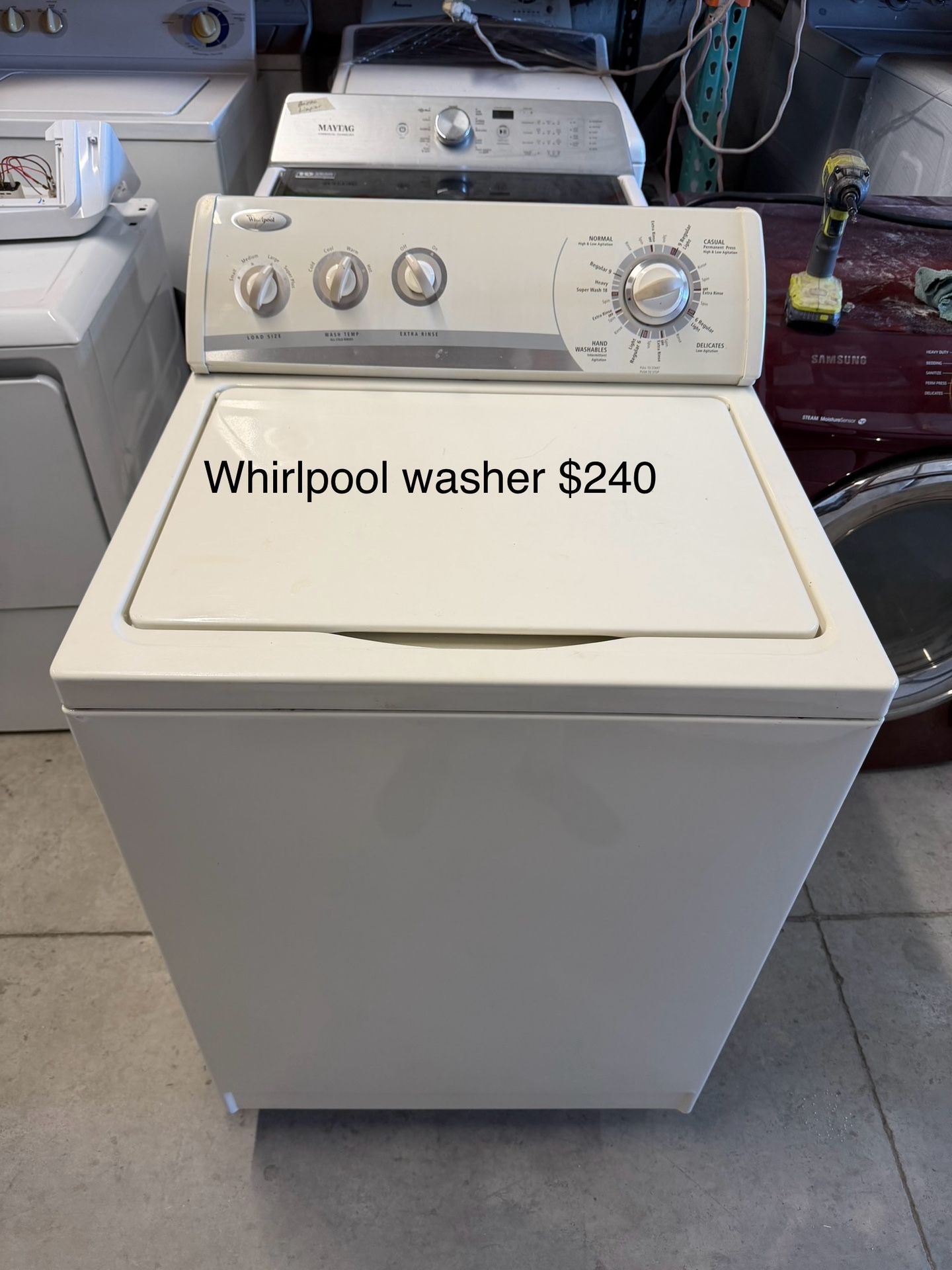 Whirlpool Washer