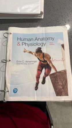 Human Anatomy and Physiology Third Edition Paperback Copy