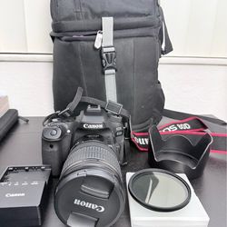 Canon EOS 80D w/  EF-S 17-55mm f/2.8 is USM Lens