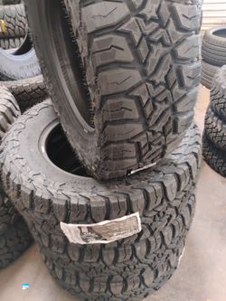 New set of tires Pegasus rtx 275 65 18 lt