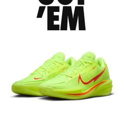 Nike Air Zoom GT Cut 'EYBL - Volt Bright Crimson' Men's size 9 IM2130-700