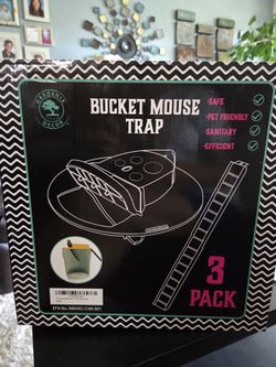 NIB Bucket Mouse Traps (3)