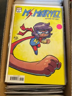 Ms Marvel Beyond the Limit 1 Skottie Young Variant