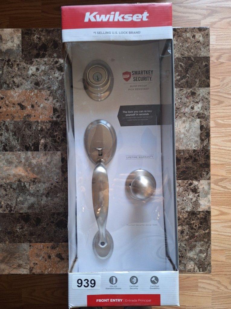 Kwikset Front Door Lock Set